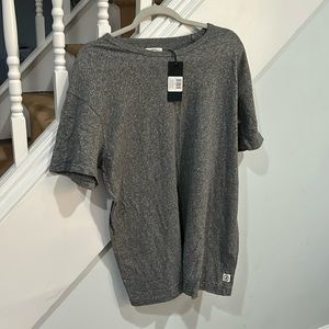 NWT revtown the icon tee - speckled black XL
